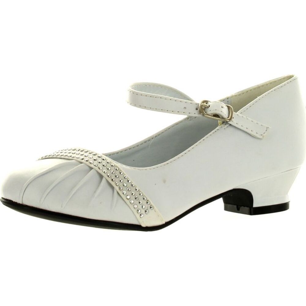 Lasonia G5223 WHT-WET ChildG pumps-shoes 11 NEW